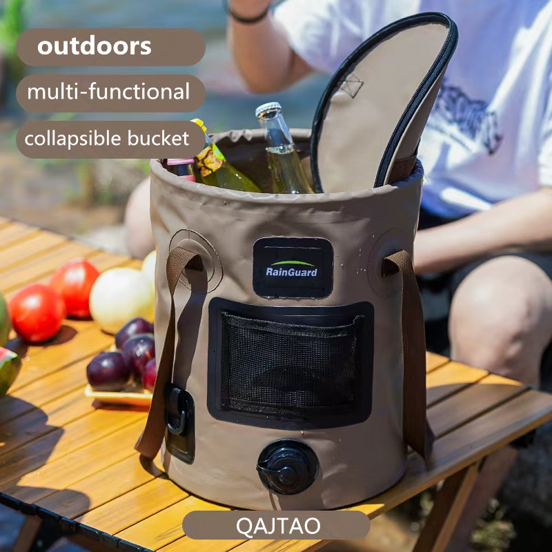 Fishing Bag Waterproof - 25L 휴대용 접이식 버킷 야외 여행