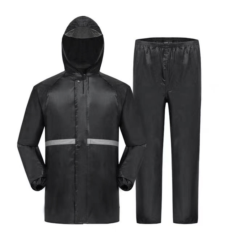 Fishing Rain Suit - 남녀공용 후드 코트 및 바지 레인