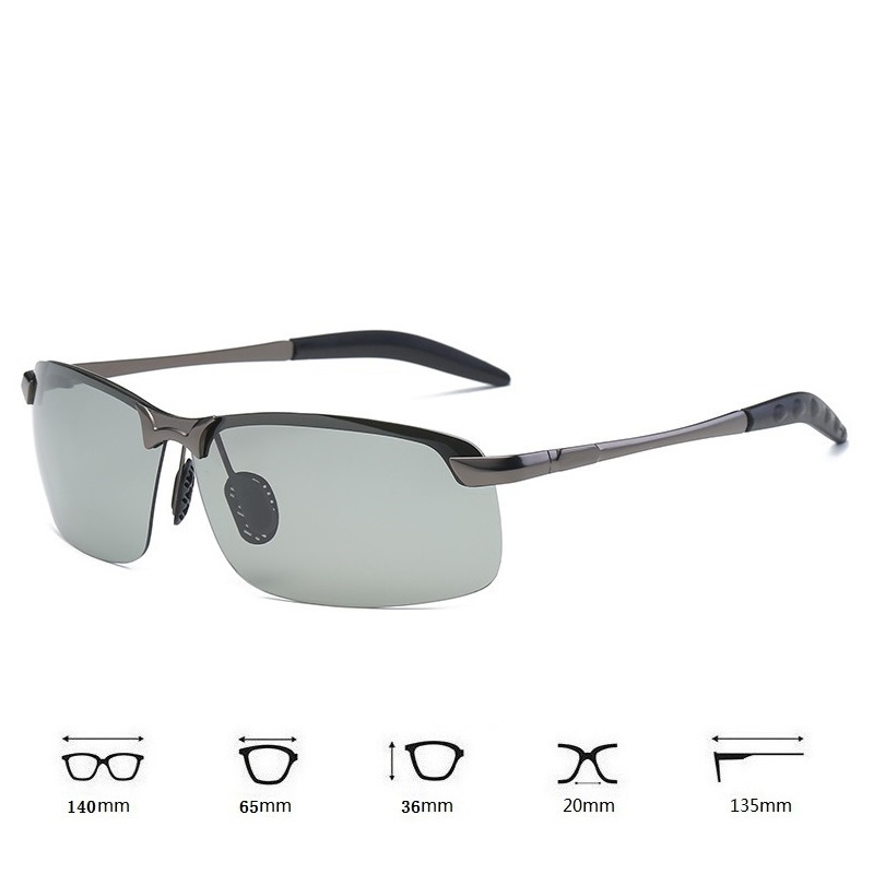 Fishing Sunglasses Polarized - 광변색 편광 UV400 선글라스, 운전 낚시