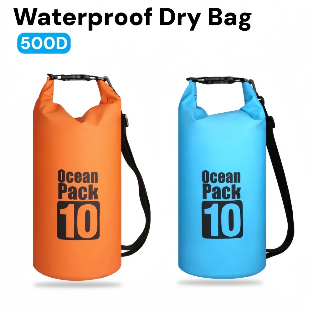 Fishing Bag Waterproof - 500D 방수 드라이백 플로팅, 롤탑 드라이색,