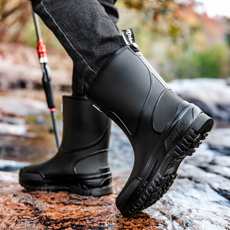 36-47 사이즈 내마모성 두꺼운 밑창 장화 남성용 야 - Fishing Boots 리뷰 및 가격