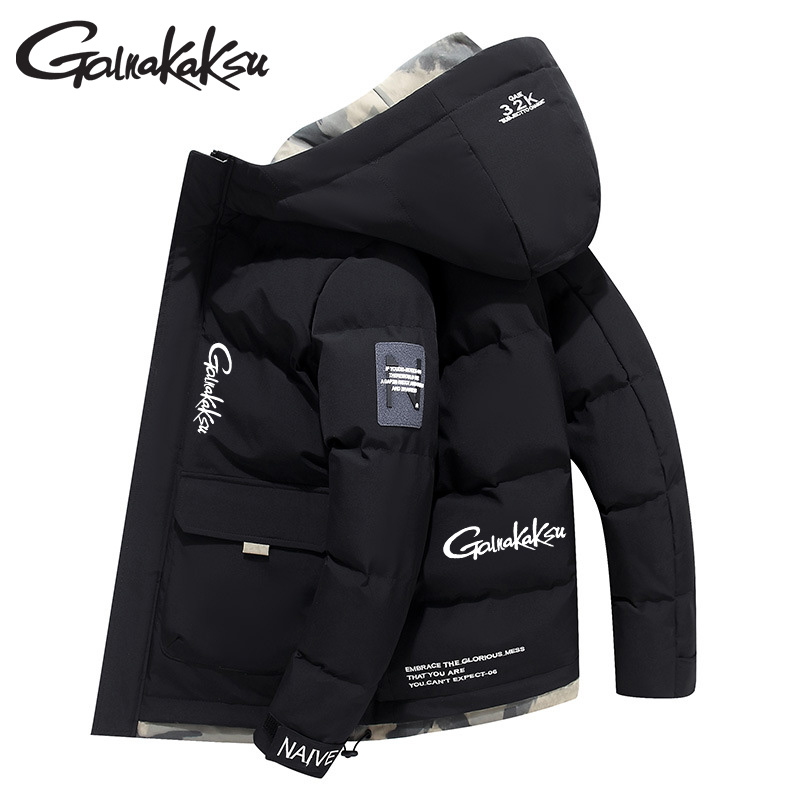 새로운 야외 스포츠 가을 겨울 두꺼운 따뜻한 후드 낚시 - Fishing Jacket Waterproof 리뷰 및 가격