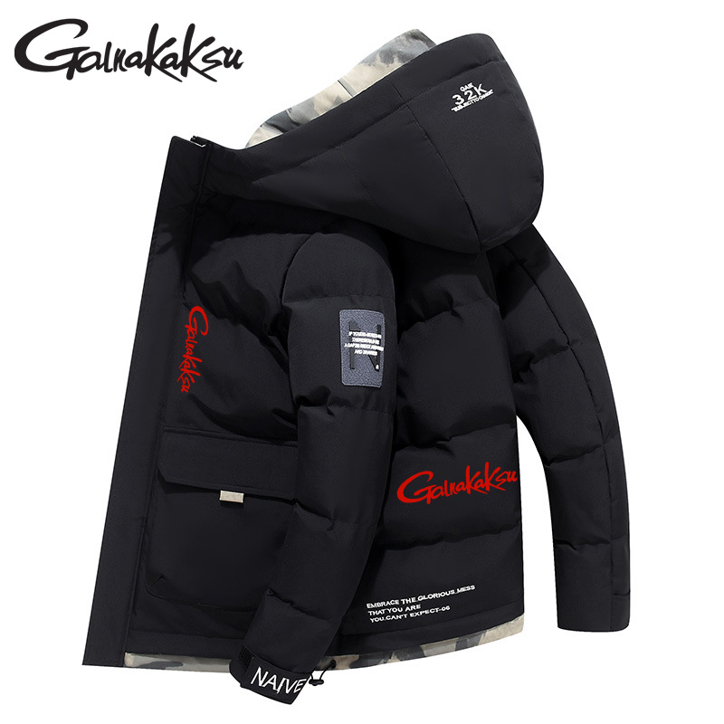 새로운 야외 스포츠 가을 겨울 두꺼운 따뜻한 후드 낚시 - Fishing Jacket Waterproof 리뷰 및 가격
