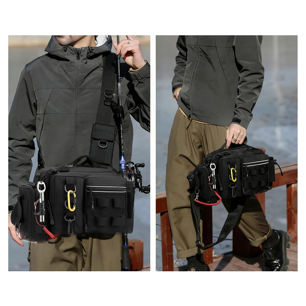 낚싯대 홀더가 있는 낚시 배낭 조절 가능한 넓은 어깨끈 - Fishing Backpack 리뷰 및 가격