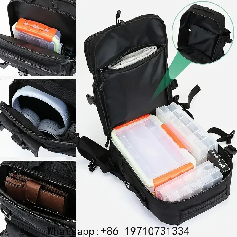 1000D 방수 백팩 태클 보관 가방, 야외 낚시, 사 - Fishing Backpack 리뷰 및 가격
