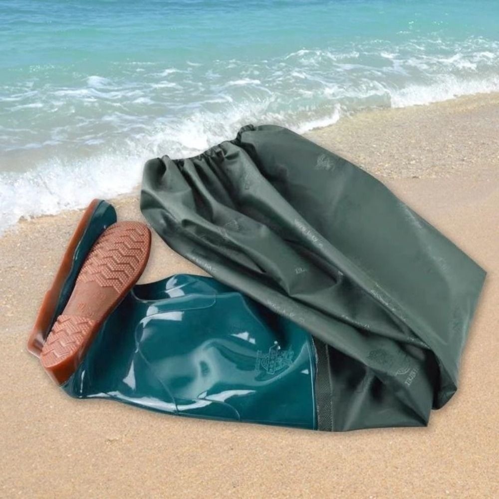 새로운 플라스틱 PVC 이식용 바지 웨이딩 팬츠 슈즈  - Fishing Pants Waterproof 리뷰 및 가격