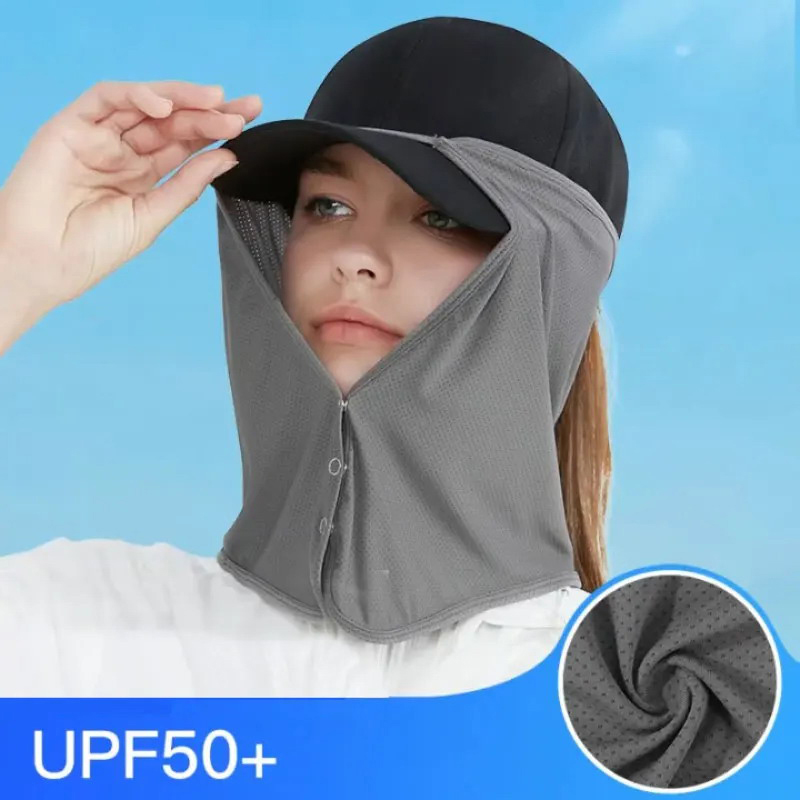 빠른 건조 낚시 모자 얼굴 목 양산 마스크 모자 야외  - Fishing Mask Sun Protection 리뷰 및 가격