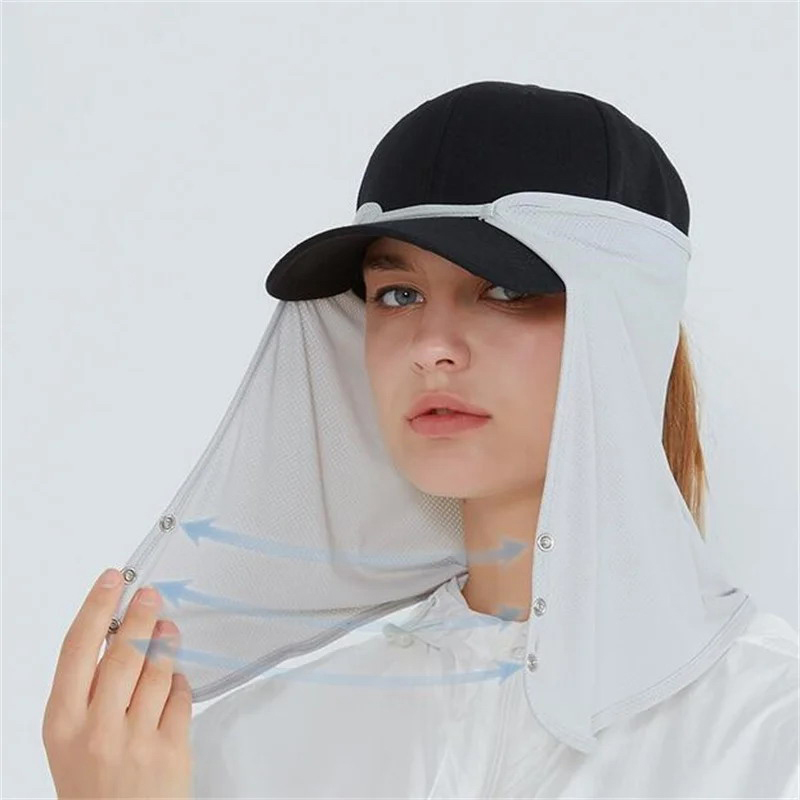 빠른 건조 낚시 모자 얼굴 목 양산 마스크 모자 야외  - Fishing Mask Sun Protection 리뷰 및 가격