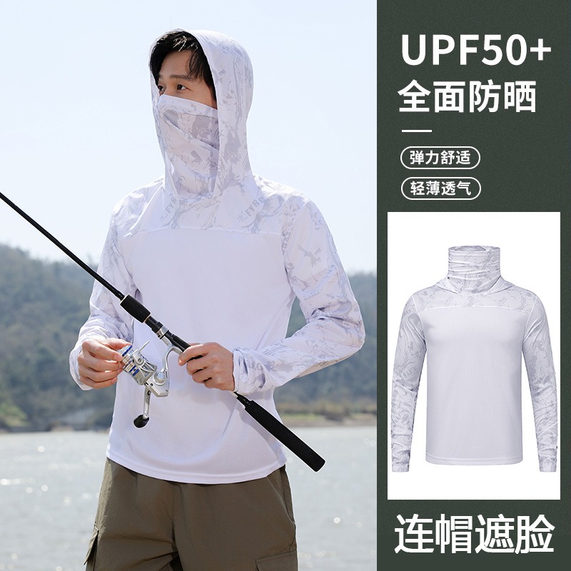 낚시 셔츠 후드 남성용 자외선 차단 의류 야외 여름 패 - Fishing Shirt Uv Protection 리뷰 및 가격