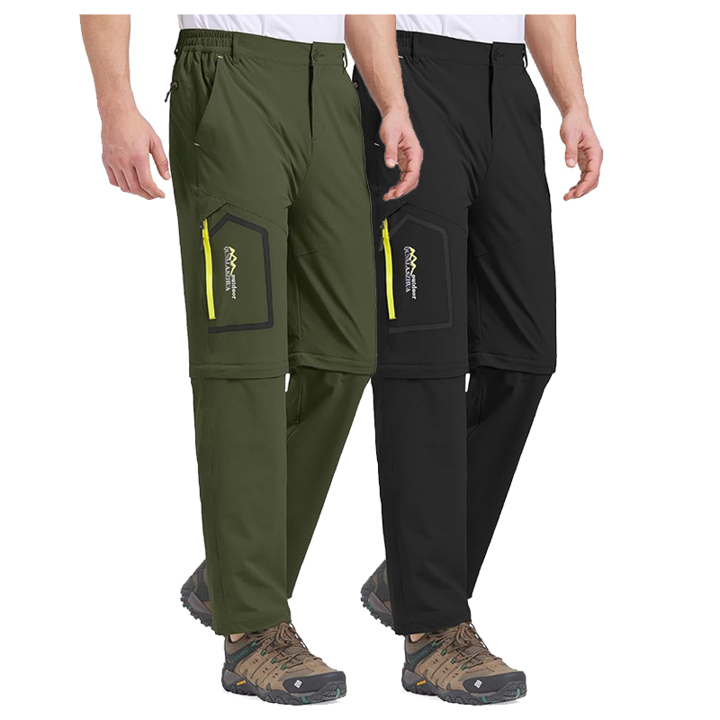 남성용 낚시 하이킹 트레킹 방수 변환 퀵 드라이 웨이딩 - Fishing Pants Waterproof 리뷰 및 가격
