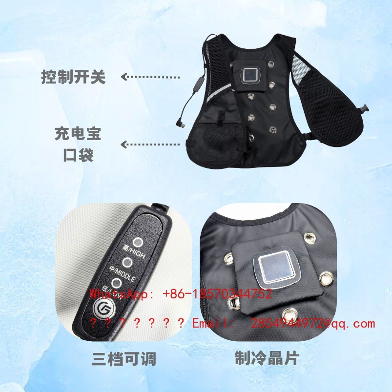여름 보호복 냉각 열사병 조끼 반도체 냉각 야외 사이클 - Fishing Vest 리뷰 및 가격