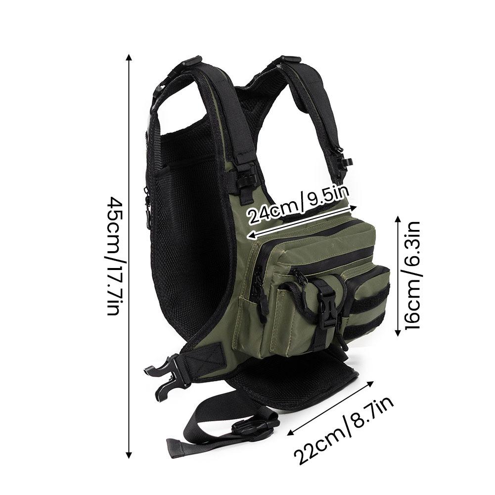 멀티 포켓 아웃도어 전술 조끼 통기성 메쉬 가슴 가방  - Fishing Vest 리뷰 및 가격