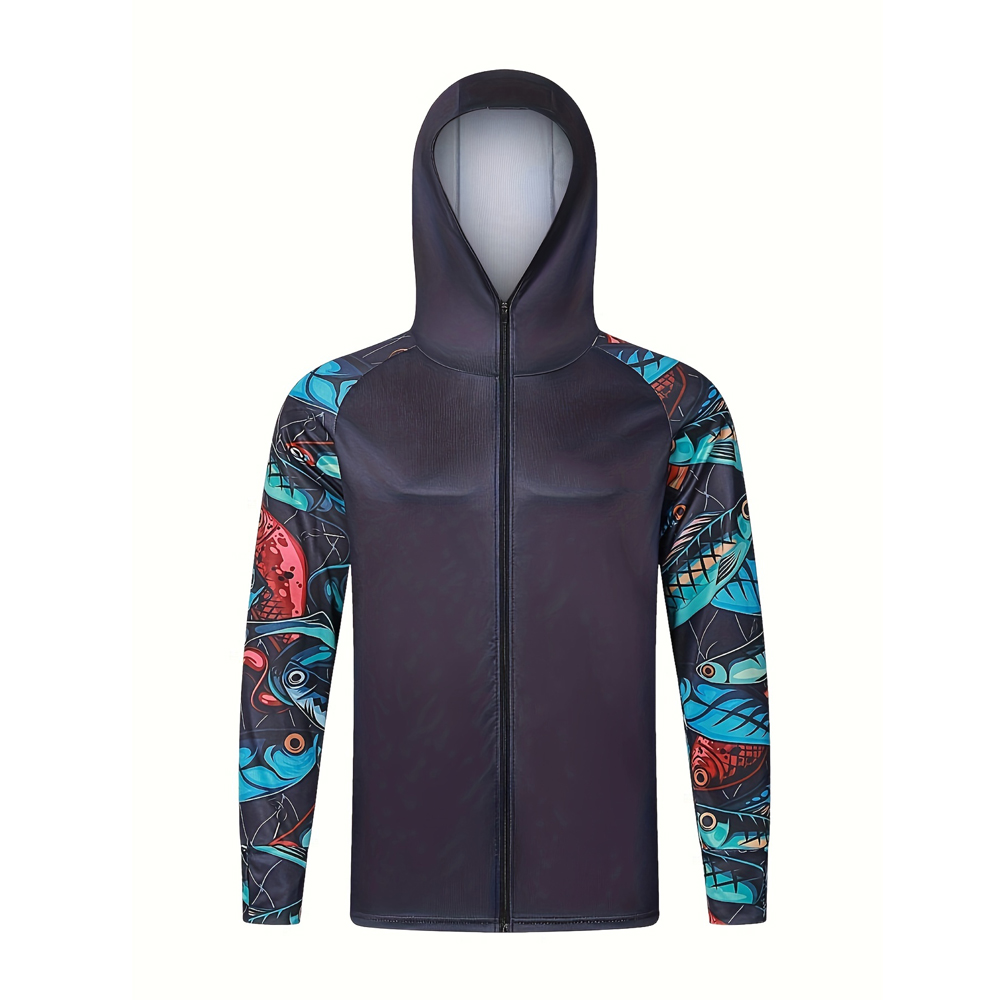 안티 UV UPF 50+ 재킷 하이킹 낚시복 지퍼 후드 - Fishing Jacket Waterproof 리뷰 및 가격