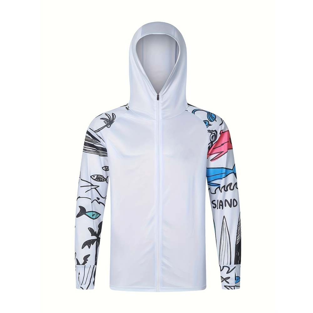 안티 UV UPF 50+ 재킷 하이킹 낚시복 지퍼 후드 - Fishing Jacket Waterproof 리뷰 및 가격
