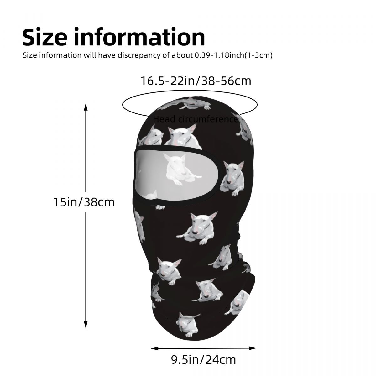 잉글리시 불 테리어 통기성 얇은 발라클라바 풀 페이스  - Fishing Mask Sun Protection 리뷰 및 가격