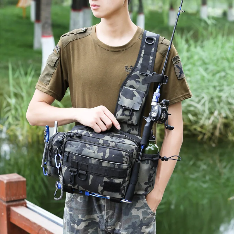 대용량 다기능 허리 가방, 사냥 어깨 배낭, 슬링 낚시 - Fishing Backpack 리뷰 및 가격
