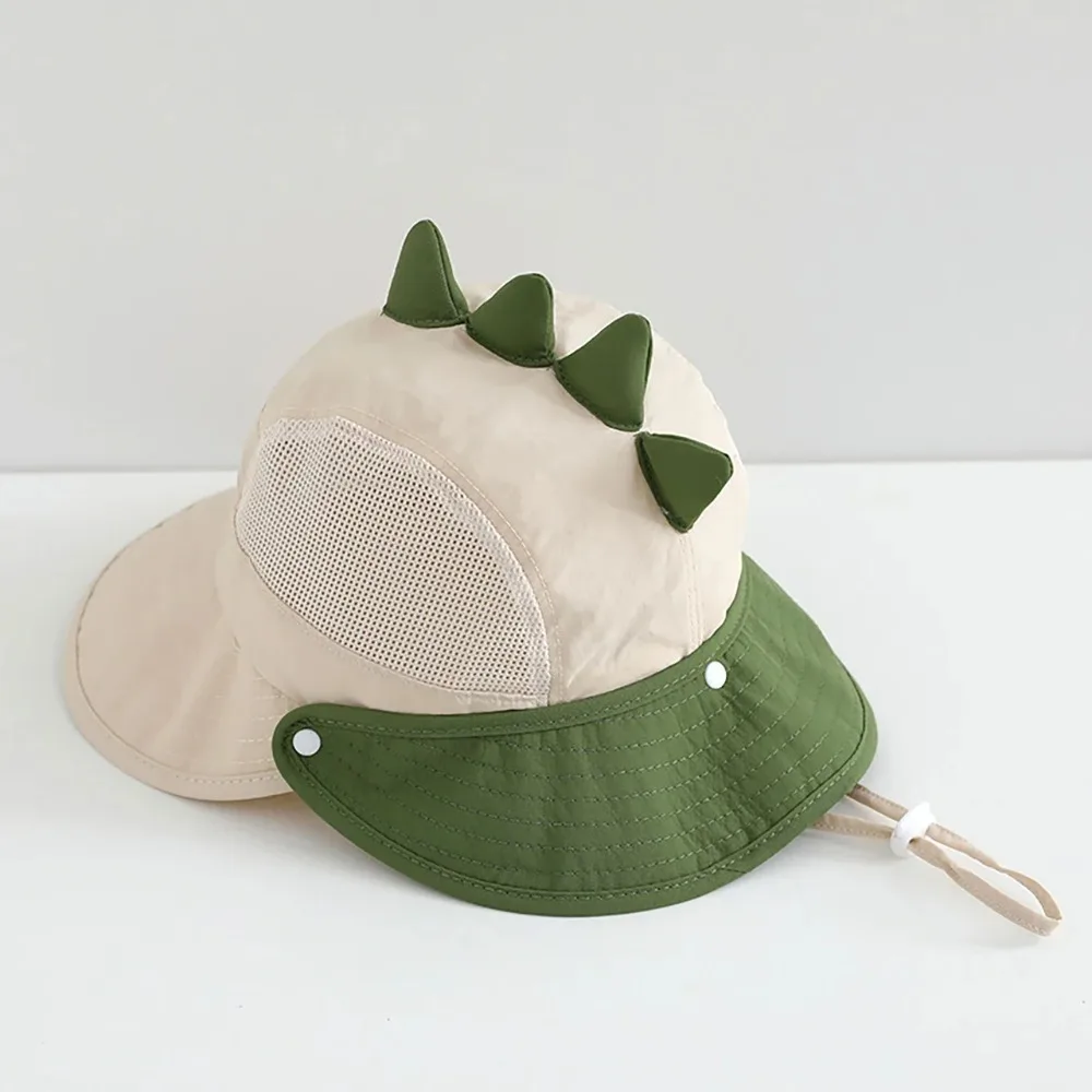 귀여운 만화 아기 어부 모자 여름 메쉬 통기성 버킷 모 - Fishing Hat 리뷰 및 가격
