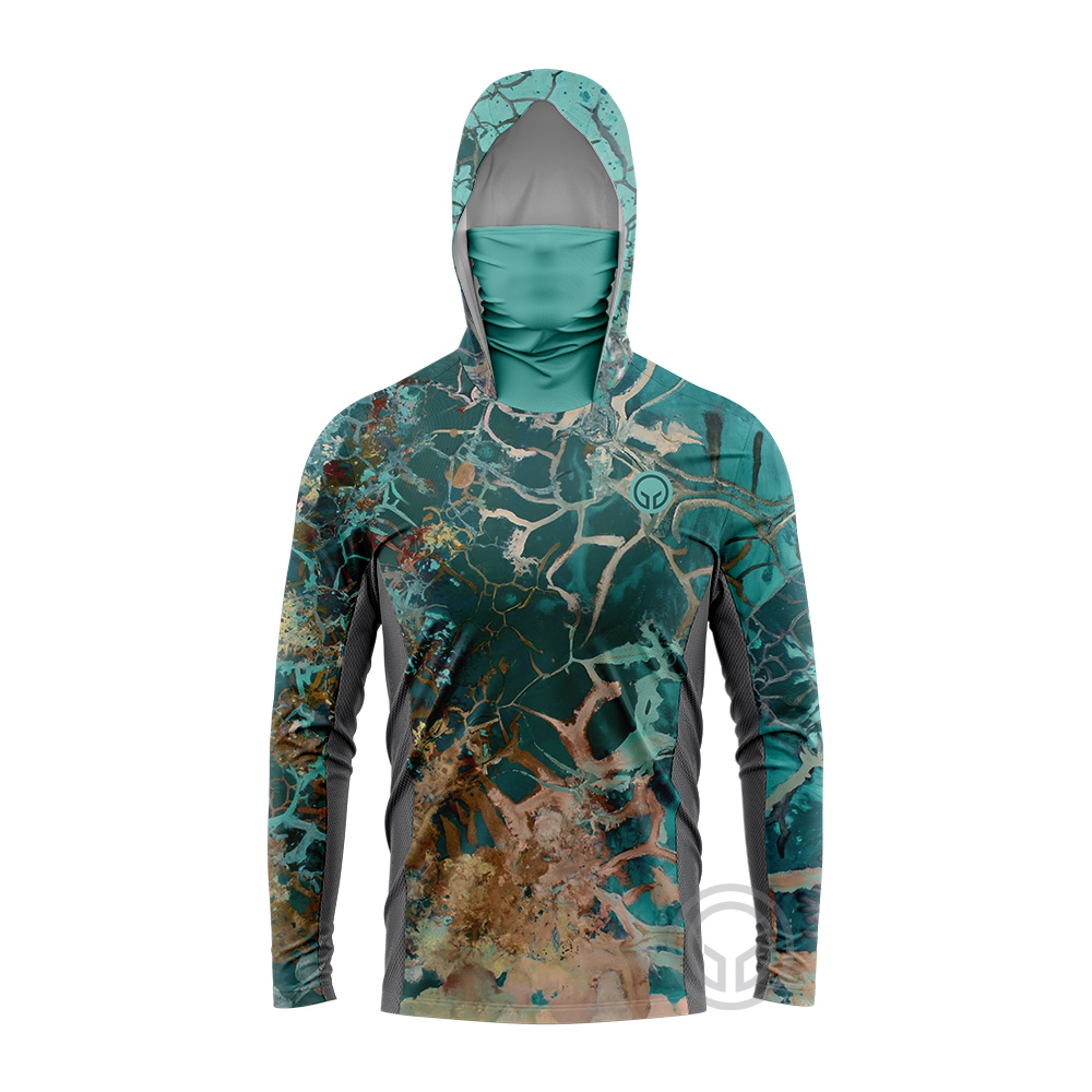 UPF50+ 자외선 차단 남성 낚시 후드티 화려한 스플 - Fishing Hoodie 리뷰 및 가격