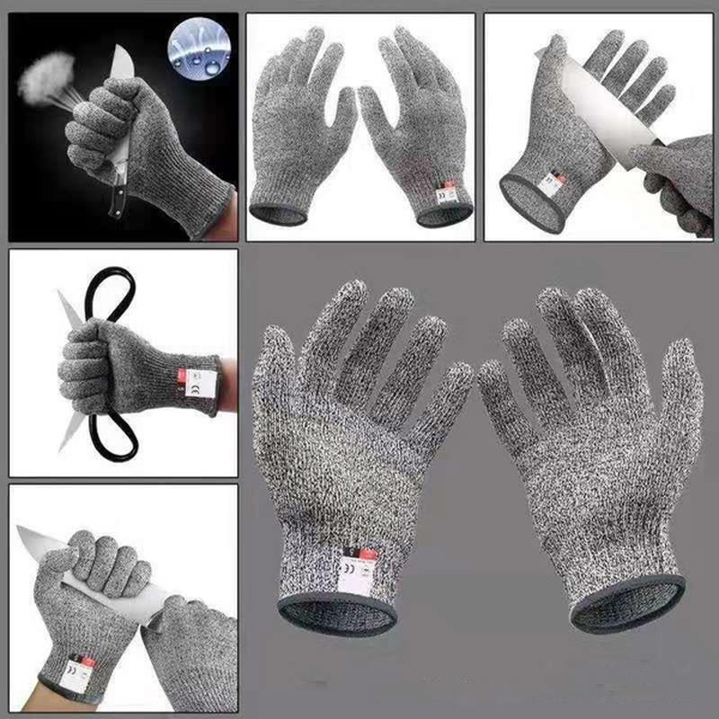 레벨 5 컷 증거 찌르기 방지 와이어 금속 장갑 주방  - Fishing Gloves 리뷰 및 가격