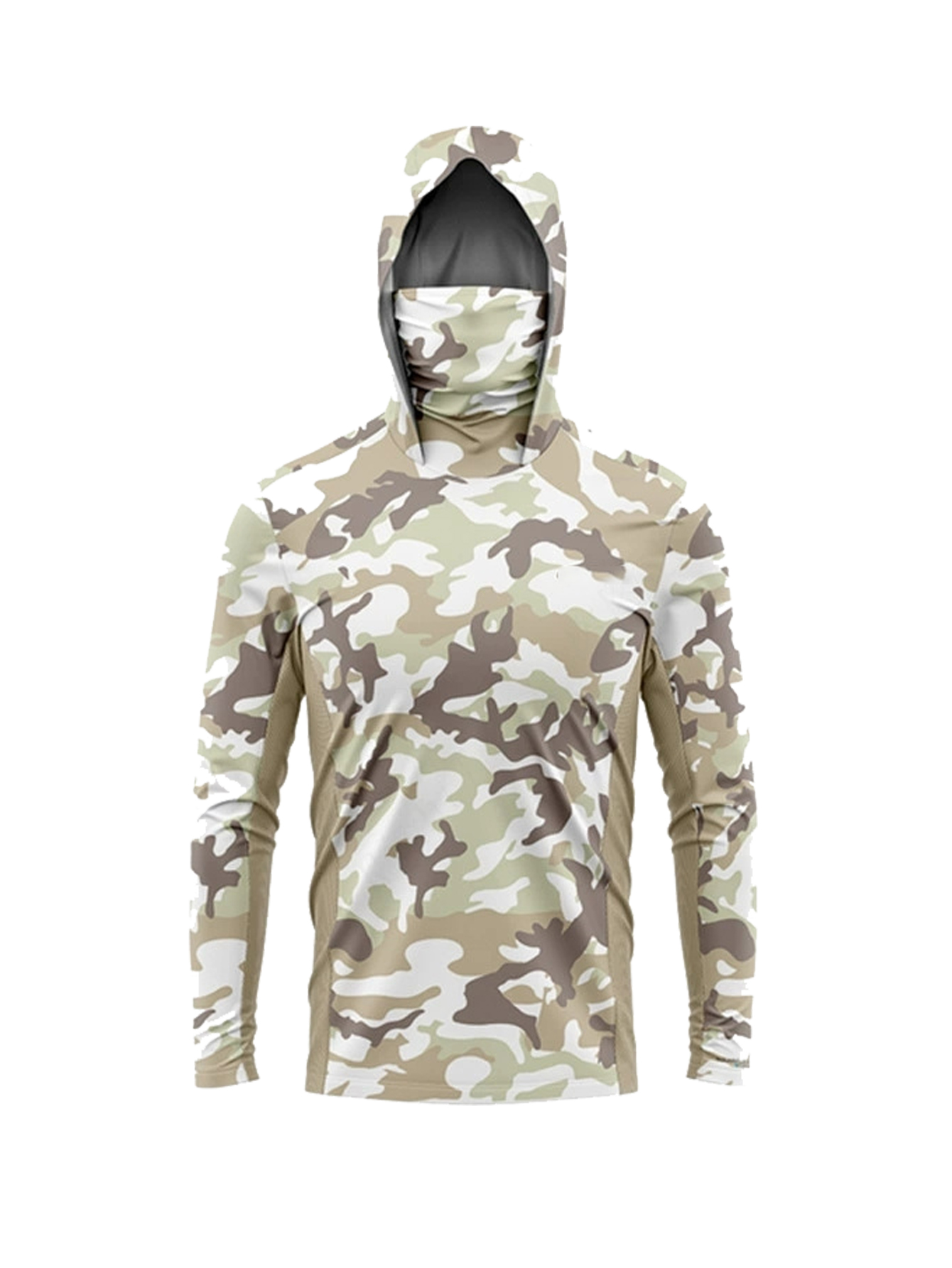 남성용 낚시 의류 긴팔 마스크 후드 낚시 셔츠 UPF  - Fishing Shirt Uv Protection 리뷰 및 가격