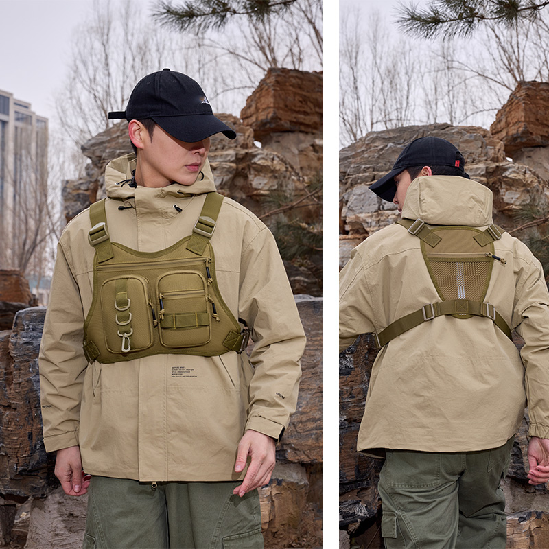 전술 몰리 프론트 체스트 리그 조끼 가방 야외 스포츠  - Fishing Backpack 리뷰 및 가격