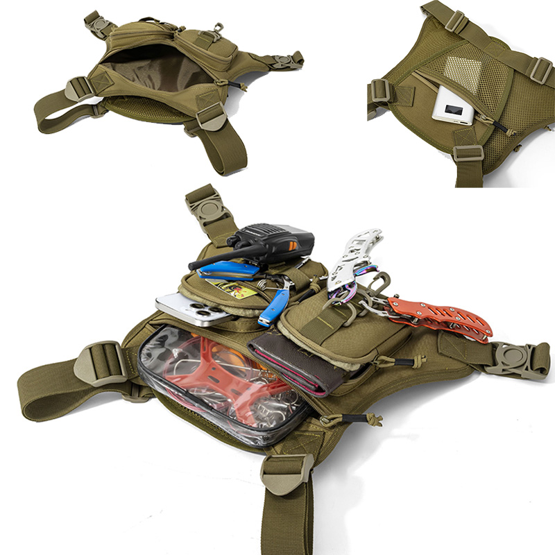 전술 몰리 프론트 체스트 리그 조끼 가방 야외 스포츠  - Fishing Backpack 리뷰 및 가격